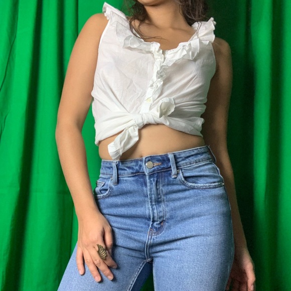 White button up